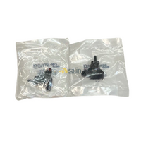 2 x Smeg Oven Drawer Hinge Housing Insert Shaft CS95GMNNA1 CS95GMXNA