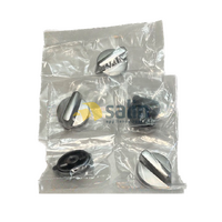 5 x Genuine Westinghouse 900mm Gas Cooktop SILVER Control Knob GHP95S 943253586