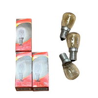 3 x Westinghouse Bottom Mount Fridge Lamp Light Bulb Globe WBM4000SA WBM4000WA