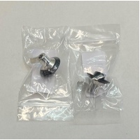 2 x Smeg Ceramic Glass Cooktop Control Knob SA604 SA604SS