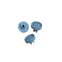 3 x Smeg Dishwasher Lower Bottom Basket Wheel DWA214S DWA214W DWA214X DWA3148S