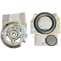 Omega Stove Gas Cooktop WOK Burner Head + 2 CAP OF601XZ OF901XA OF901XZ