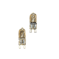 2 x 40W AEG Oven Halogen Lamp Light Bulb Globe 944171599 94417159900 KE8404001M