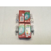 4 x 40W Smeg Victoria 900mm Oven Halogen Lamp Light Bulb Globe TRA93BL TRA93P