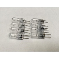 8 x 10W Fisher & Paykel ActiveSmart Fridge Halogen Lamp Light Bulb Globe E522B