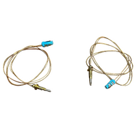 2 x Smeg Gas Cooktop Burner Thermocouple CX81MT2 CX81SV CX81SV2 CX81VE CX81VG