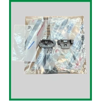 2 X EUROMAID DISHWASHER BACK REAR BASKET RAIL END CAP DR14W DWS14