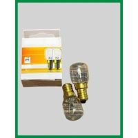 2 X SIMPSON ESPRIT 906 WALL OVEN LAMP LIGHT BULB GLOBE 63C906S*13 63C906W*13