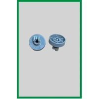 2 X SMEG DISHWASHER LOWER BOTTOM BASKET ROLLER WHEEL DWA315B DWA315W DWA315X