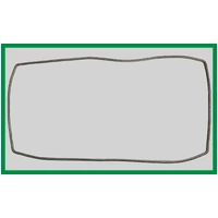 EURO OVEN DOOR SEAL GASKET