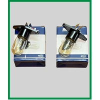 2 X SAMSUNG MICROWAVE LAMP LIGHT BULB GLOBE MS83HCE-S MS83HCE-S/XSA
