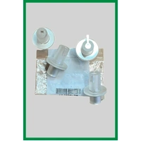 4 X SMEG GAS COOKTOP CONTROL KNOB PGF31G-1T PGF31GBN1 PGF32G PGF32GBE