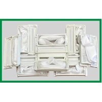 8 X LG WASHING MACHINE LINT FILTER BAG WT-H756TH ()