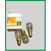 3 X OMEGA OVEN LAMP LIGHT BULB GLOBE
