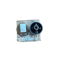 2 X Brand New CHEF 607 GAS COOKTOP SILVER CONTROL KNOB GHC607S 943253698