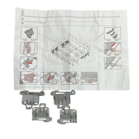 Brand New SIEMENS DISHWASHER FLIP TINE BRACKET SUPPORT SN26M882AU/B3 SN26M882AU/B4