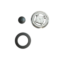 WHIRLPOOL STOVE GAS COOKTOP WOK BURNER HEAD + CAP AKM480IX AKM480NL