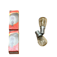 2 X WESTINGHOUSE BOTTOM MOUNT FRIDGE LAMP LIGHT BULB GLOBE WBM5104SC-R