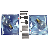 2 X SIEMENS 600MM WALL OVEN LAMP LIGHT BULB GLOBE HB76GU560A/45 HB76GU560A/46