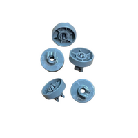 5 X SMEG DISHWASHER LOWER BOTTOM BASKET WHEEL SA8211X-2 SA8211XWS SA823X SA8600X