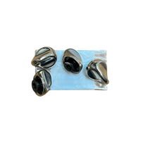 4 X SMEG COOKTOP CONTROL KNOB JZT-SRV572X5 JZT-SRV572XG JZT-SRV573XG M1