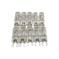 10x AEG Dual Fuel Oven Halogen Lamp Light Bulb Globe|900mm|Suits:49669GO-MN