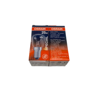 2x Electrolux Upright Freezer Lamp Light Bulb Globe|Suits: Electrolux EFM3607SC