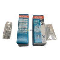 2x AEG Oven Halogen Lamp Light Bulb Globe|40W|Suits: AEG 94418580501