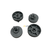 4x Genuine Omega Dishwasher Lower Basket Roller Wheel|Suits: Omega ODW204X