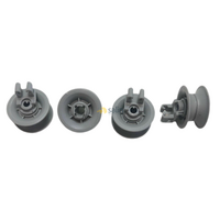 4x Bosch Dishwasher Upper Top Basket Roller Wheel|Suits: Bosch SCE53M05AU/01