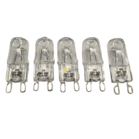 5x AEG Maxi Klasse Oven Halogen Lamp Light Bulb Globe|40W|Suits: AEG 944087007