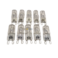 10x AEG ProCombi Steam Oven Halogen Lamp Light Bulb Globe|Suits: AEG KS8404001M