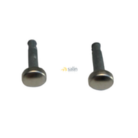 2x Genuine Smeg Oven Clock Timer Programmer Button|Suits: Smeg SAC399X-8