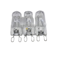 3x Siemens Oven Halogen Lamp Light Bulb Globe|25W|Suits: Siemens HB784570A/04