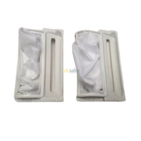 2x LG Fuzzy Logic Washing Machine Lint Filter Bag 10X6