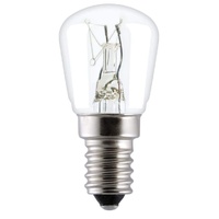 100 x Universal Haier Fisher and Paykel Fridge Freezer Light Bulb E14 Clear Lamp 871312P