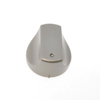 Ariston Indesit Silver Control Knob - FH527IX C00298879