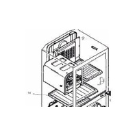 Mitsubishi Refrigerator Cooling Shelf - KIEG59431