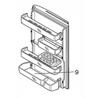 Mitsubishi Fridge Bottle Door Shelf - KIEP80124 (KIEP89124 Alternative)