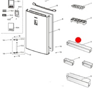 DA63-03781A Samsung Fridge Freezer Fridge Egg Shallow Tray Shelf