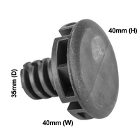 Electrolux AEG Dryer Adjustable Foot - 8996470604-71/2