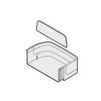 Electrolux Bin Bottbin Bottle Right Food Compartment Assembly - FPOK-A300CBKZ
