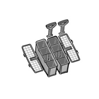 Electrolux Cutlery Basket Complete Modular Grey - 42091578