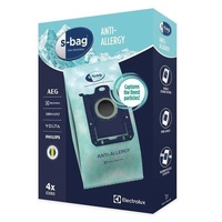 Electrolux PURE D9 Vacuum Cleaner Bags Anti-Allergy 4 Pack - E206B