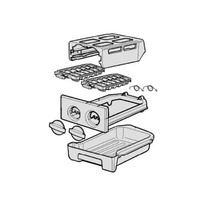 Electrolux Tray Ice Kit 2 Twist & Serves Plus Bin - A01266701