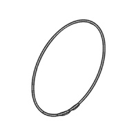 Electrolux Westinghouse AEG Washing Machine Door Seal Clamp Locking Ring - 1325562005