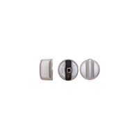 Fisher & Paykel Cooktop KNOB ASSY CT C SATIN CHROME - 531391