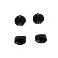 Fisher Paykel Cooktop Plastic Knob Black 4 Pack - 540778P