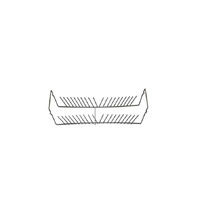 Fisher & Paykel Dishwasher Basket Plate Rack Insert DW820 DW920 - 521744