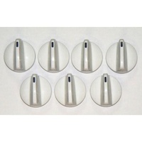 Fisher & Paykel Oven Paprika Saffron Pepper Thyme White D Shaft Oven Knobs Pack of 7
